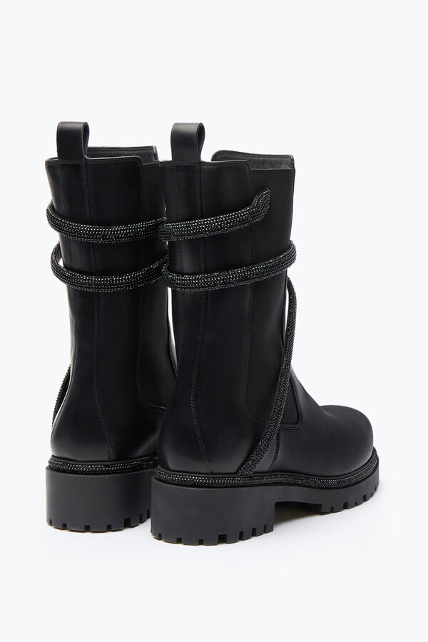 jeweled cleo crystal black bootie-25 rene caovilla