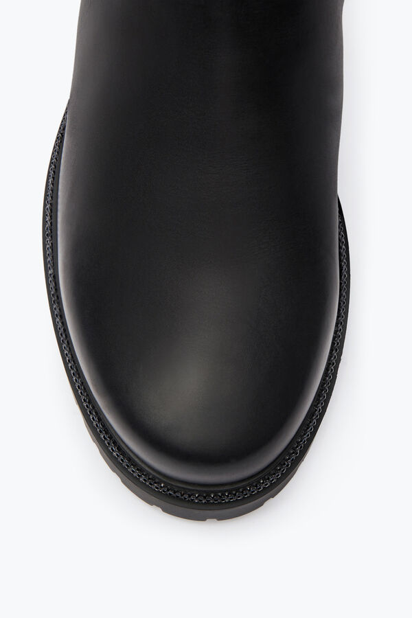 jeweled cleo crystal black bootie-25 rene caovilla
