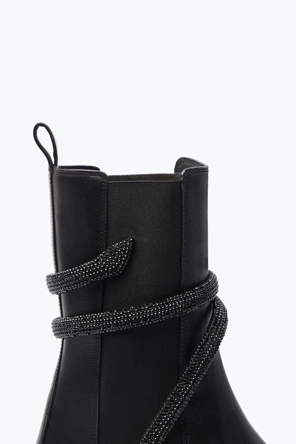 jeweled cleo crystal black bootie-25 rene caovilla