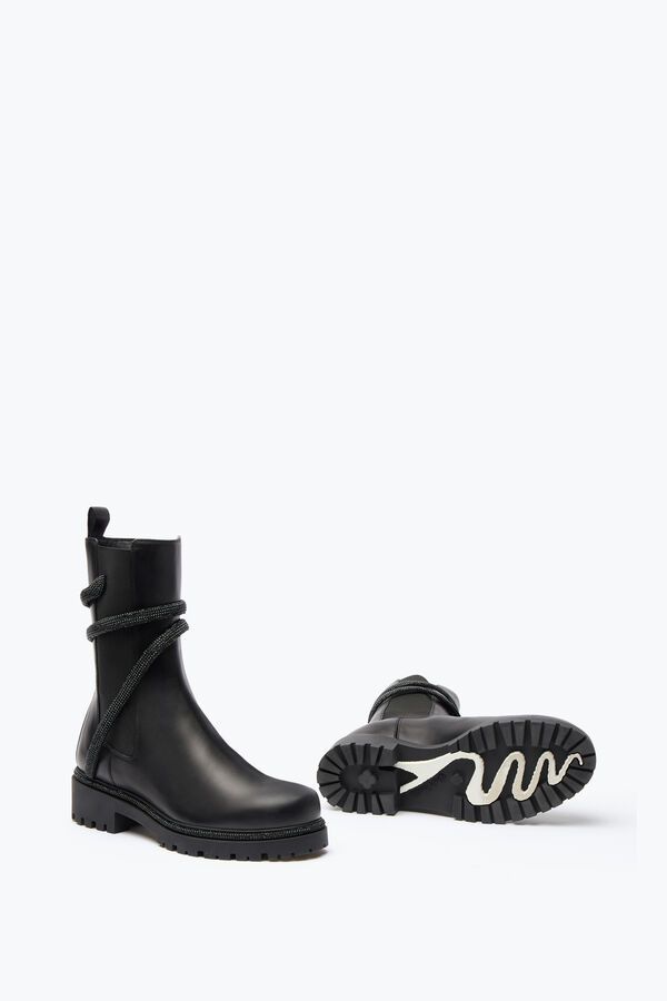 jeweled cleo crystal black bootie-25 rene caovilla