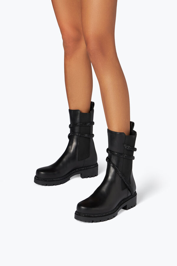 jeweled cleo crystal black bootie-25 rene caovilla