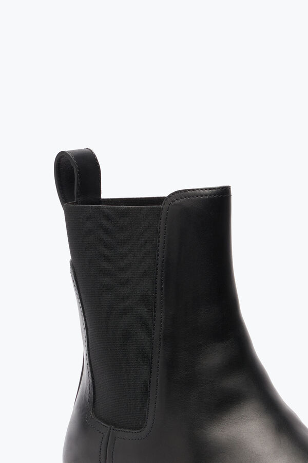 jeweled schwarzen ankle-boots aus leder bika rene caovilla