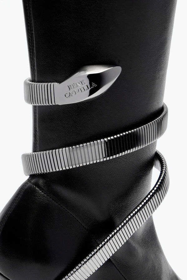 jeweled juniper schwarz cuissard boot-105 rene caovilla