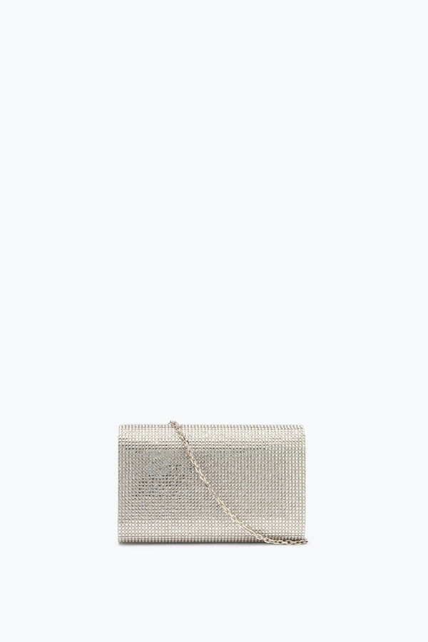 jeweled silber jewel clutch bag aida rene caovilla