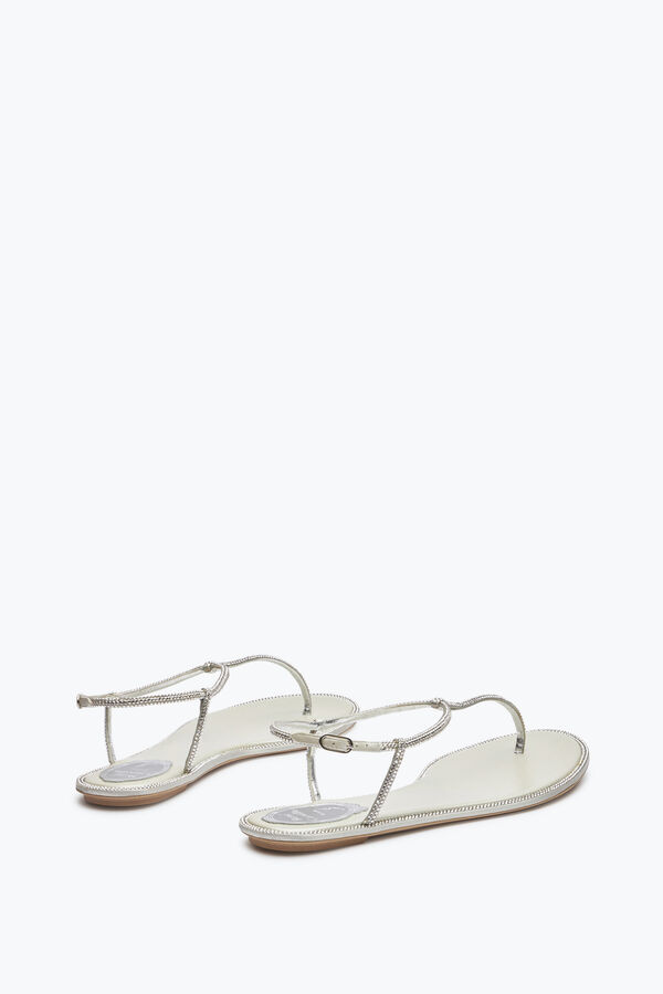 jeweled flache flip-flops diana rene caovilla