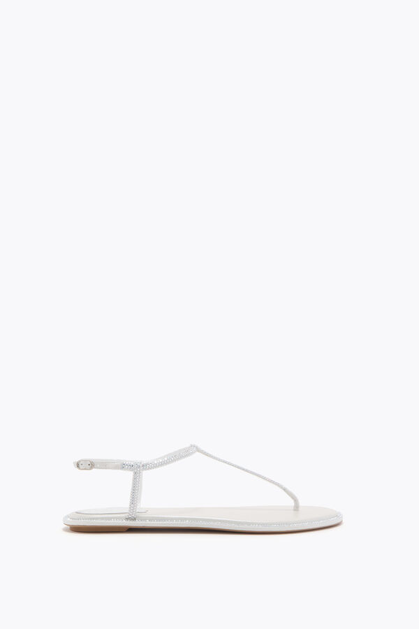 jeweled diana crystal ivory sandal 10 rene caovilla