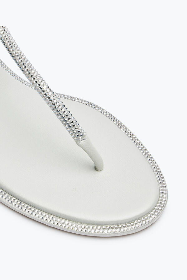 jeweled diana crystal ivory sandal 10 rene caovilla