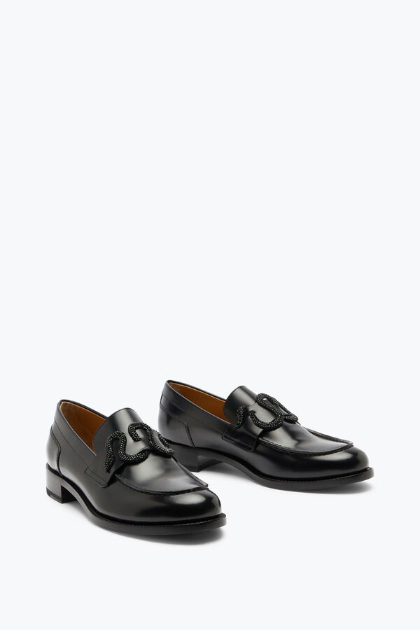 jeweled morgana black loafer 20 rene caovilla