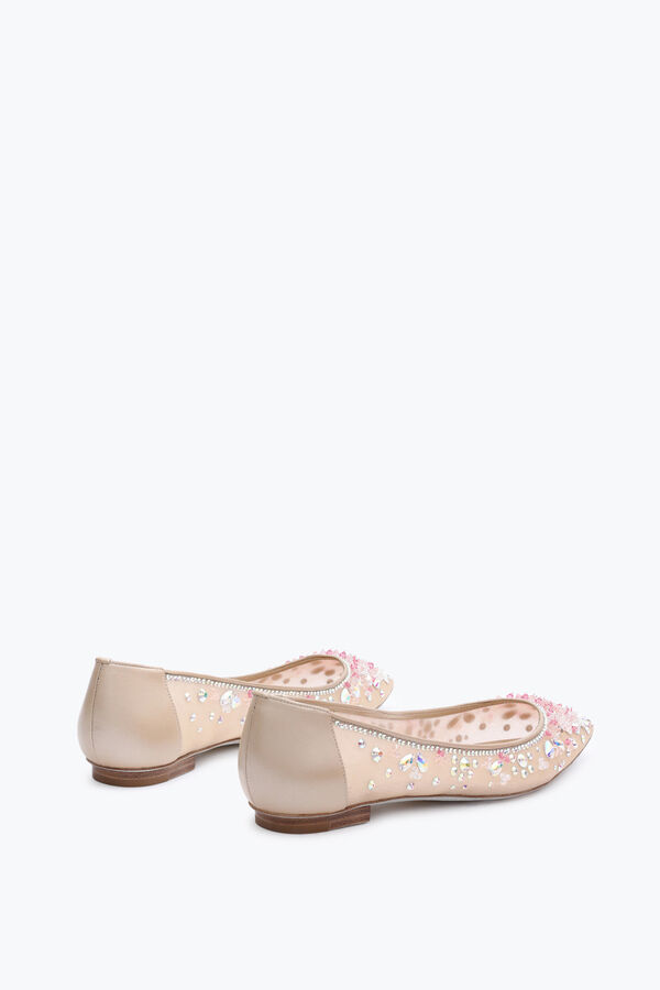 jeweled cinderella champagner ballerina 10 rene caovilla