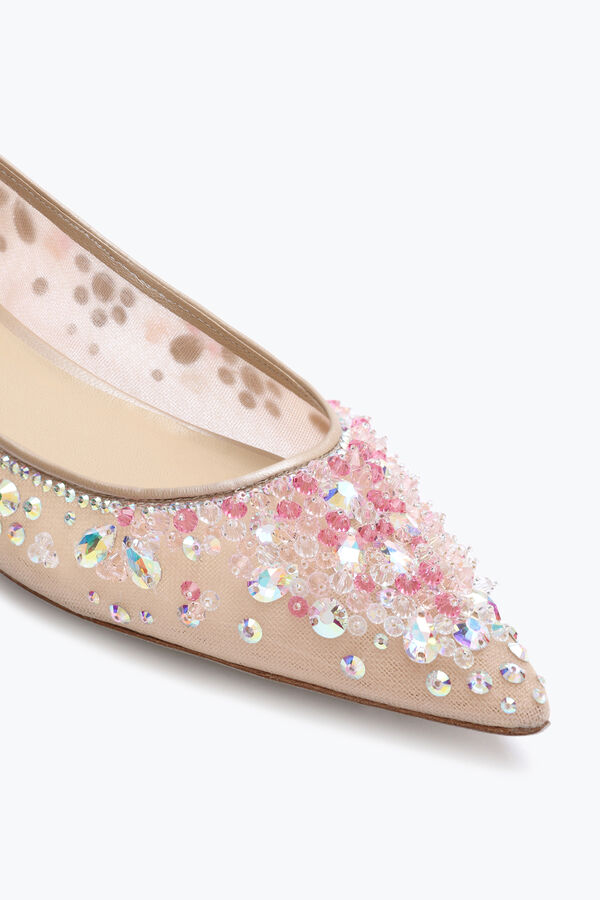 jeweled cinderella champagner ballerina 10 rene caovilla