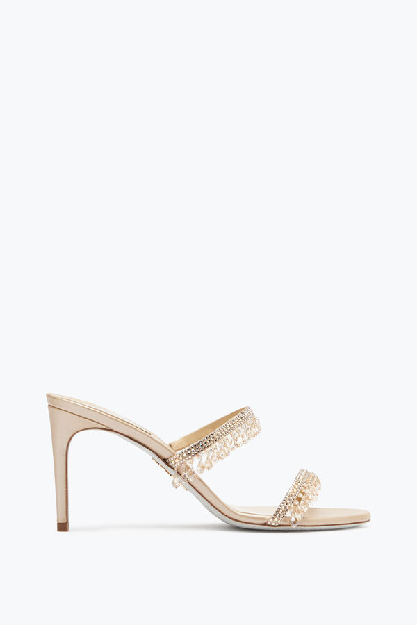 jeweled kronleuchter gold mule 80 rene caovilla