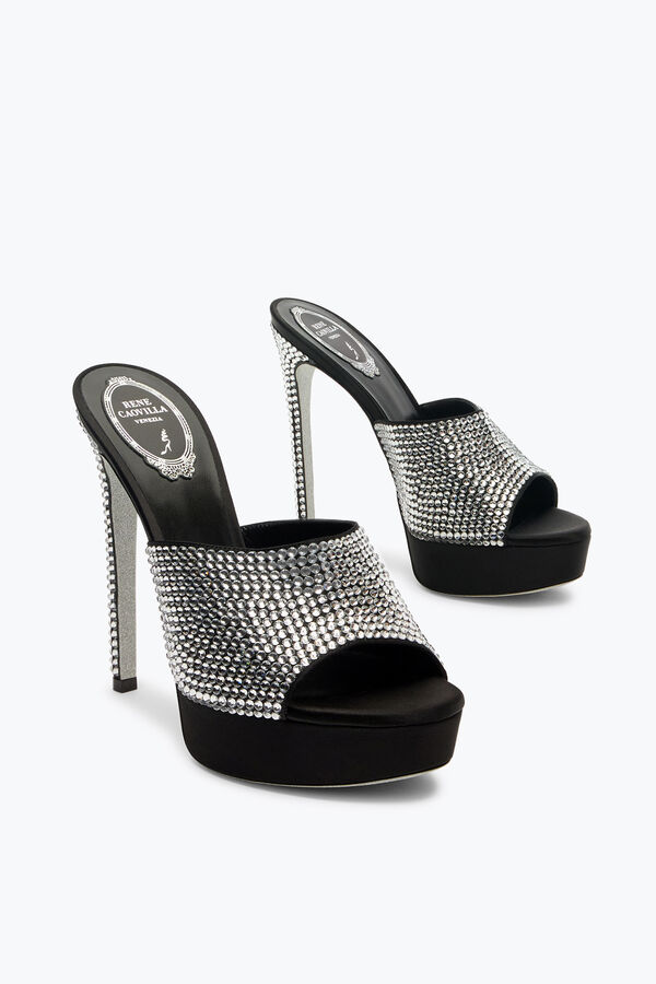 jeweled sharon plattform mule 130 rene caovilla
