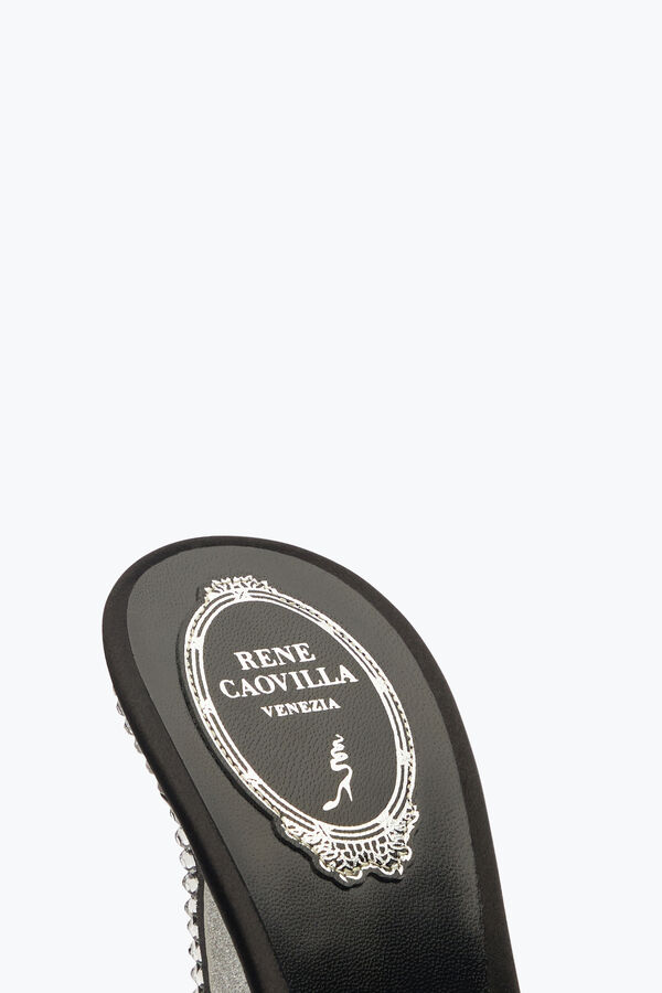 jeweled sharon plattform mule 130 rene caovilla