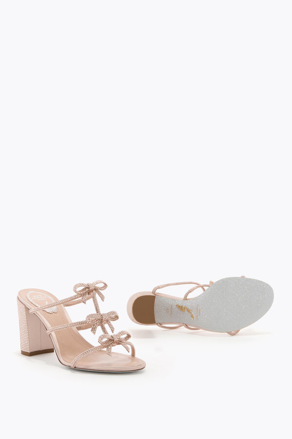 jeweled caterina blush pink mule 80 rene caovilla