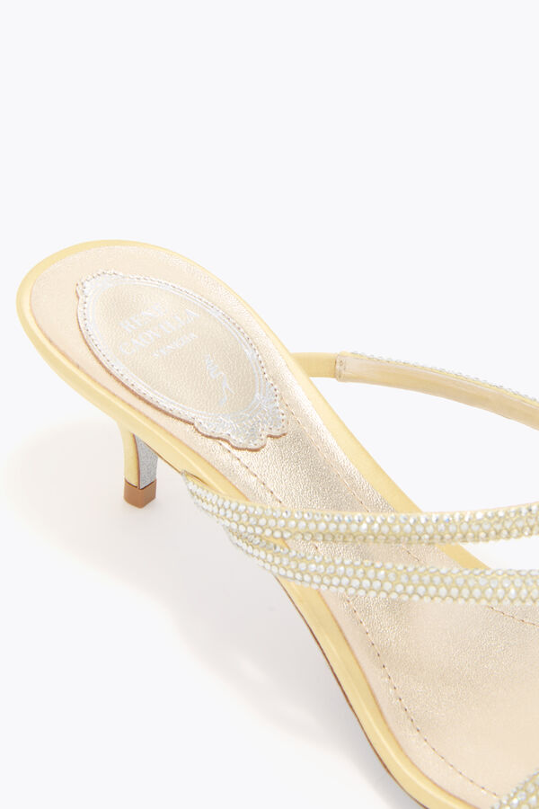 jeweled erin zitrone gelben maultier 50 rene caovilla