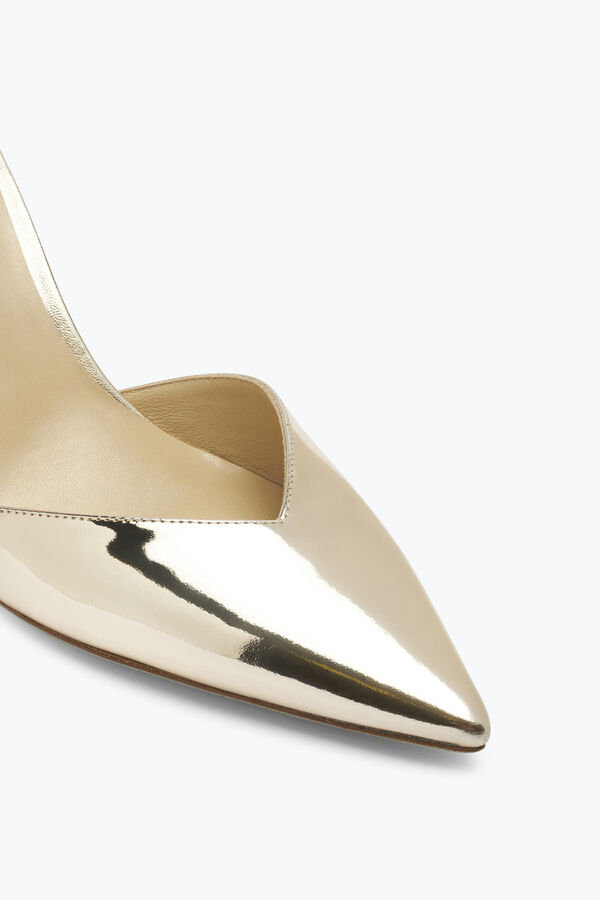 jeweled margot gold pumpe 80 rene caovilla