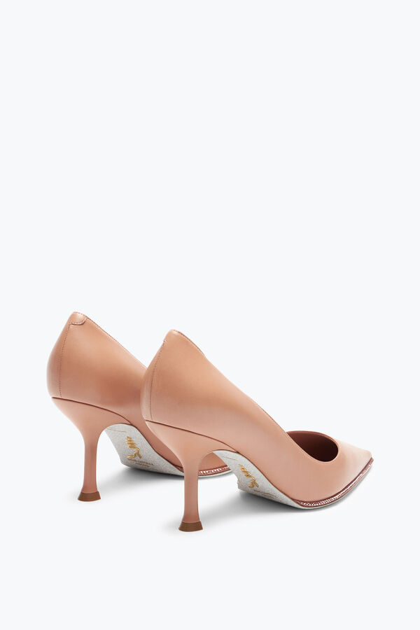 jeweled candice rose gold pumpe 80 rene caovilla