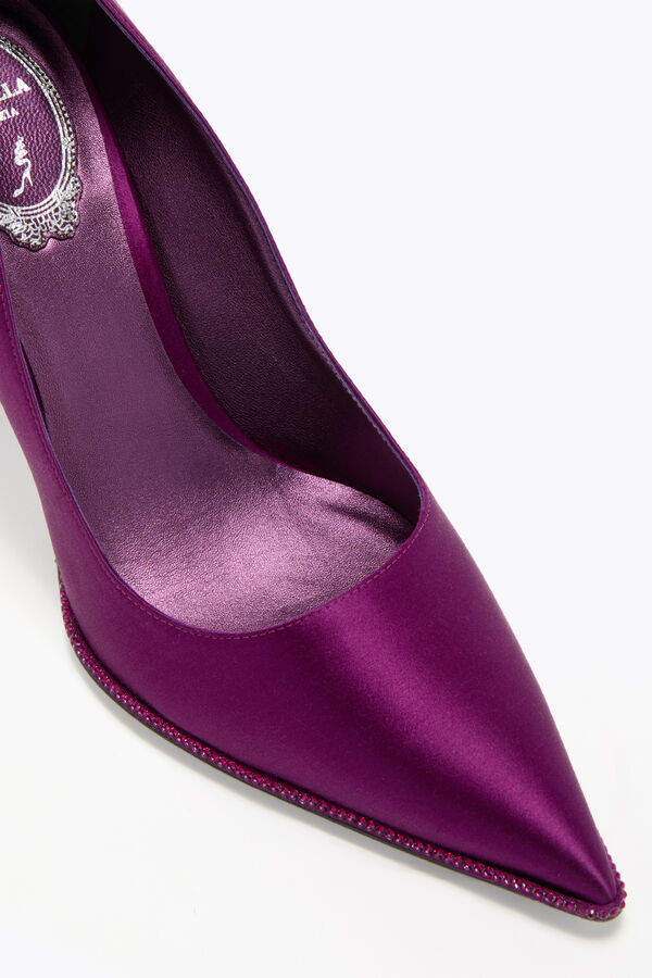 jeweled taylor crimson pumpe 100 rene caovilla