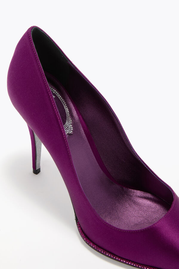 jeweled taylor crimson pumpe 100 rene caovilla