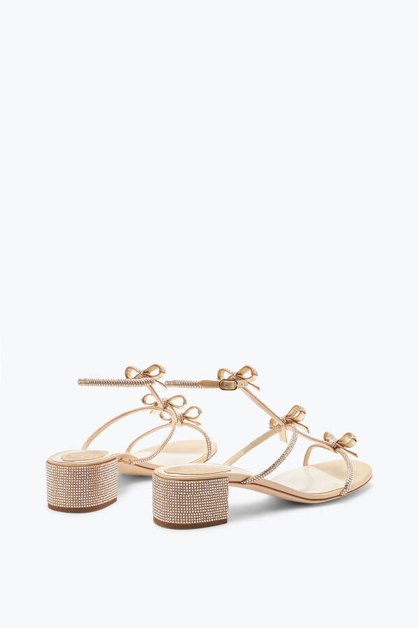 jeweled caterina crystal beige sandale 40 rene caovilla