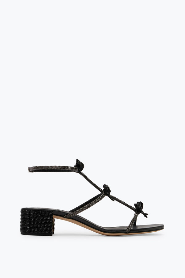 jeweled caterina kristall schwarz sandale 40 rene caovilla