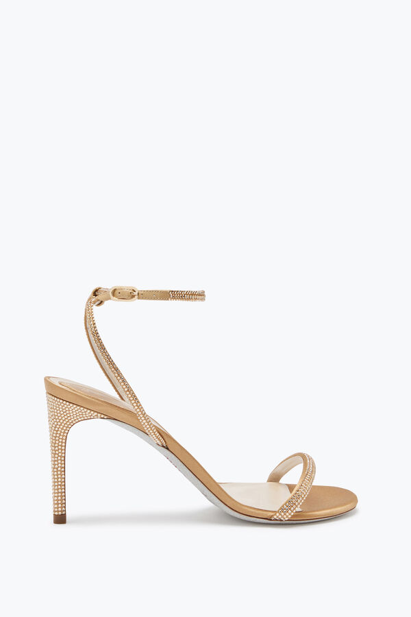 jeweled ellabrita crystal beige sandale 80 rene caovilla