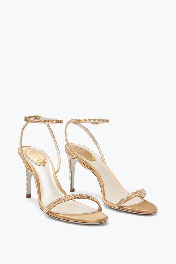 jeweled ellabrita crystal beige sandale 80 rene caovilla
