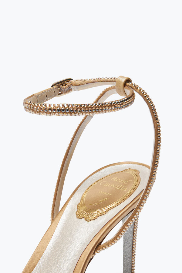 jeweled ellabrita crystal beige sandale 80 rene caovilla