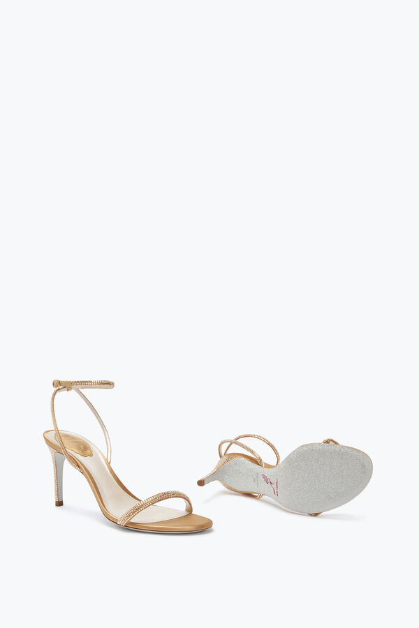 jeweled ellabrita crystal beige sandale 80 rene caovilla