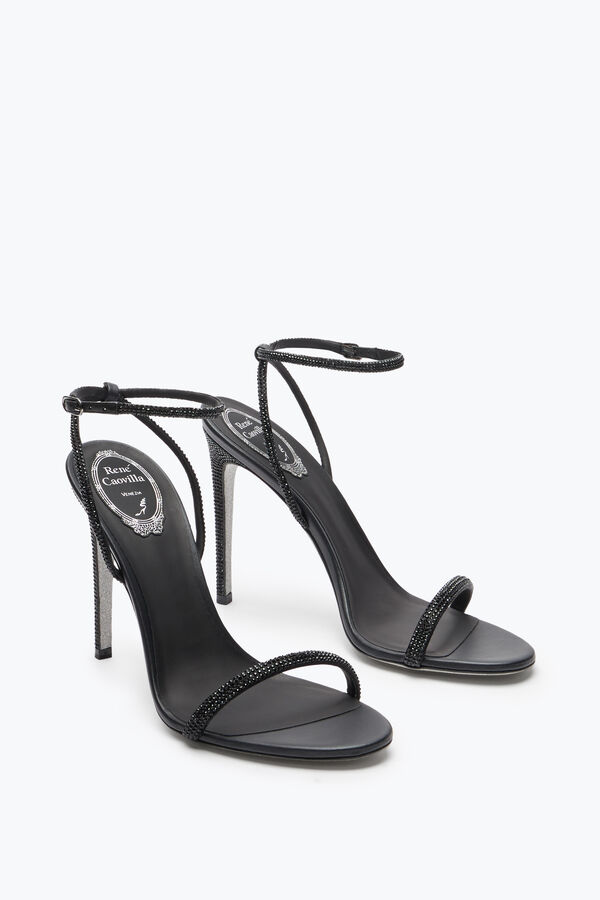 jeweled stiletto ferse sandalen ellabrita rene caovilla