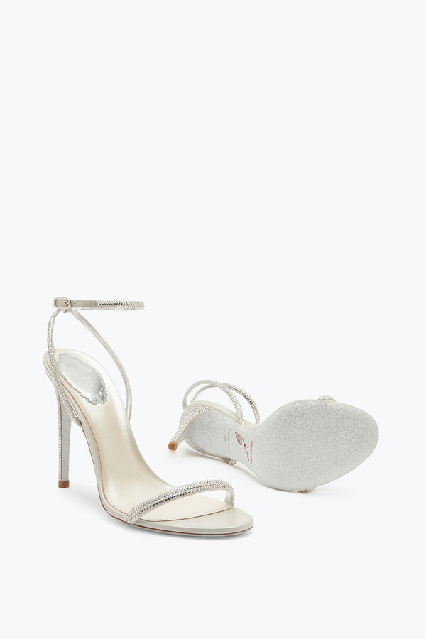 jeweled ellabrita pearl grey sandal 105 rene caovilla
