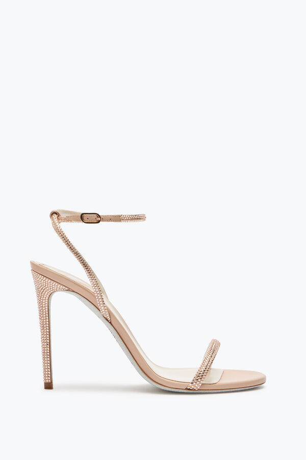 jeweled ellabrita nude sandal 105 rene caovilla