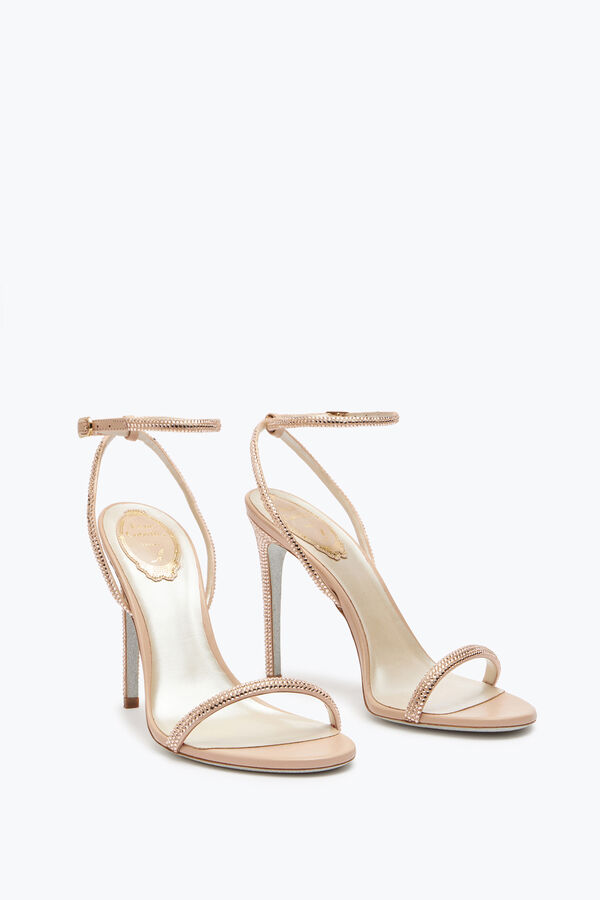 jeweled ellabrita nude sandal 105 rene caovilla