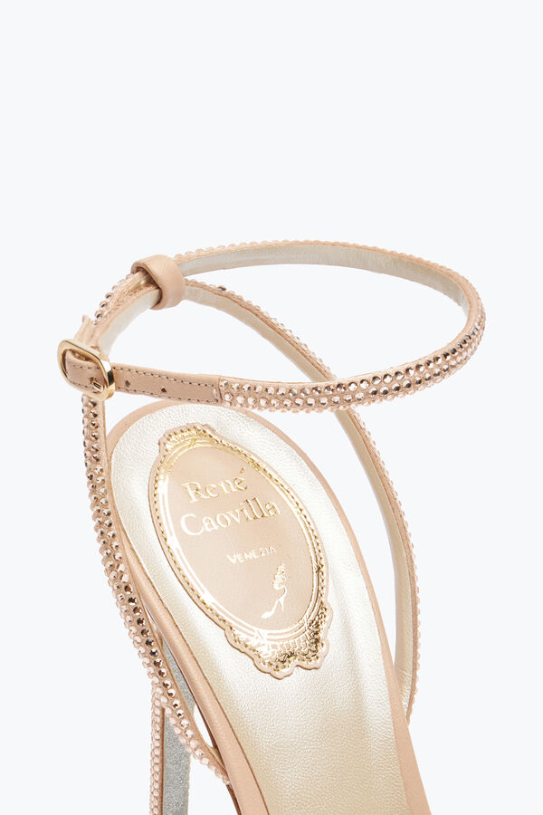 jeweled ellabrita nude sandal 105 rene caovilla
