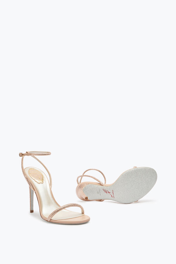 jeweled ellabrita nude sandal 105 rene caovilla