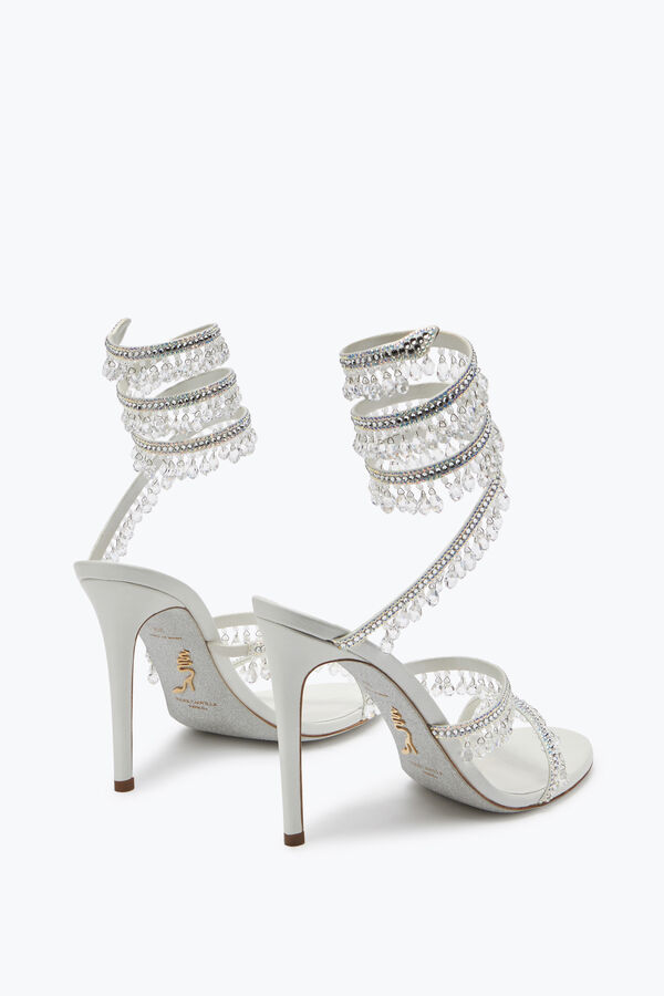 jeweled chandelier ivory sandal 105 rene caovilla