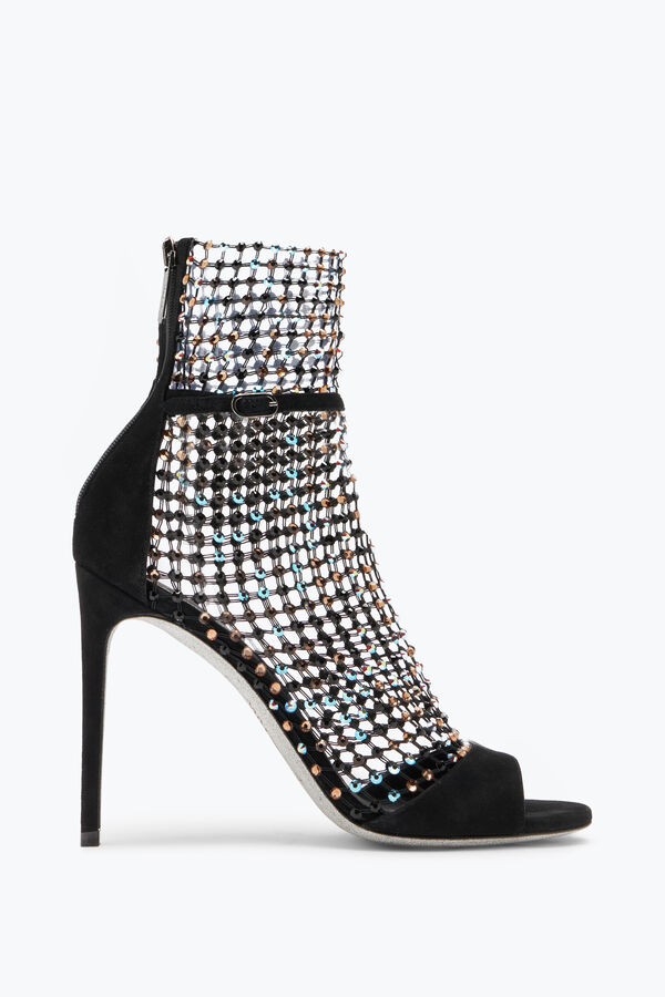 jeweled galaxia schwarz sandale 105 rene caovilla