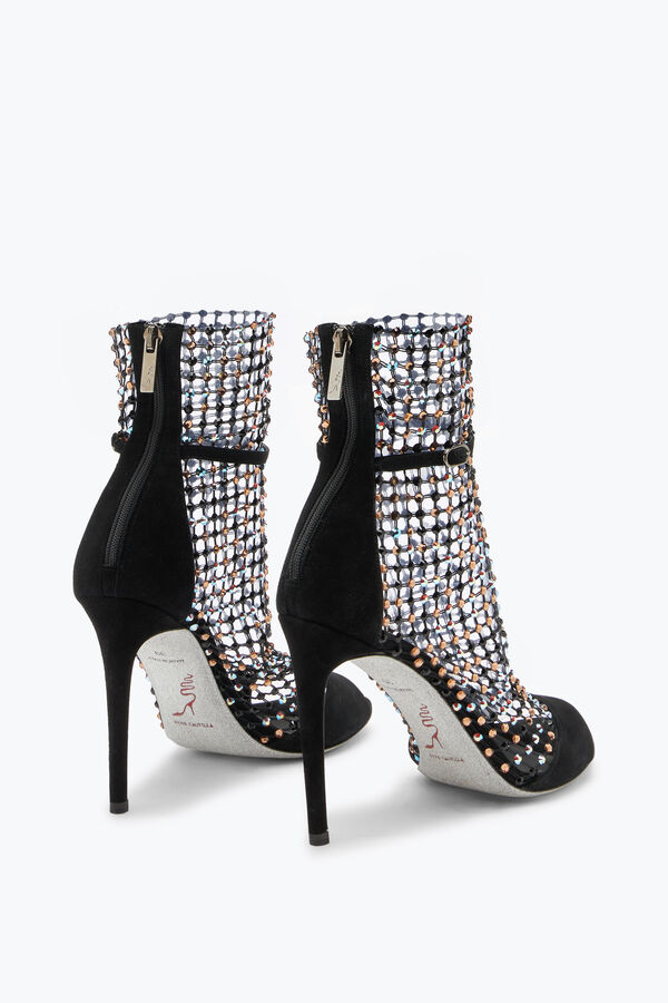 jeweled galaxia schwarz sandale 105 rene caovilla