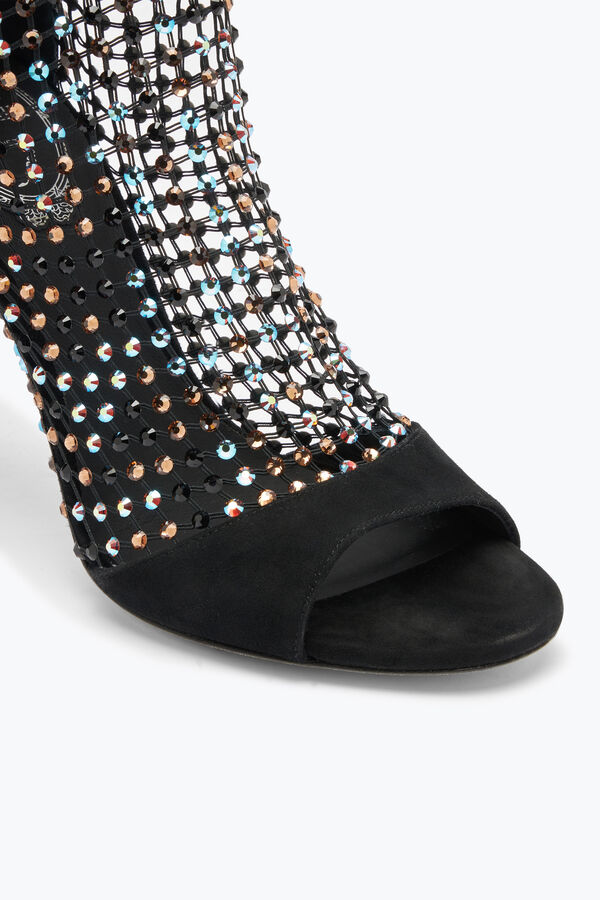 jeweled galaxia schwarz sandale 105 rene caovilla