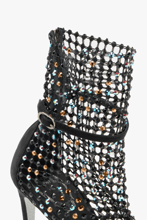 jeweled galaxia schwarz sandale 105 rene caovilla