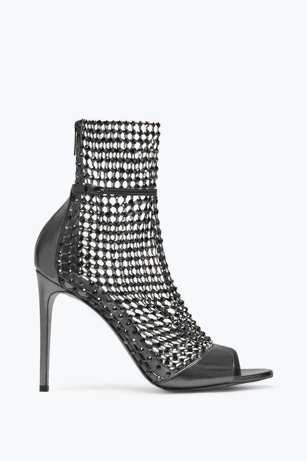 jeweled galaxia metallic-anthrazit sandal 105 rene caovilla