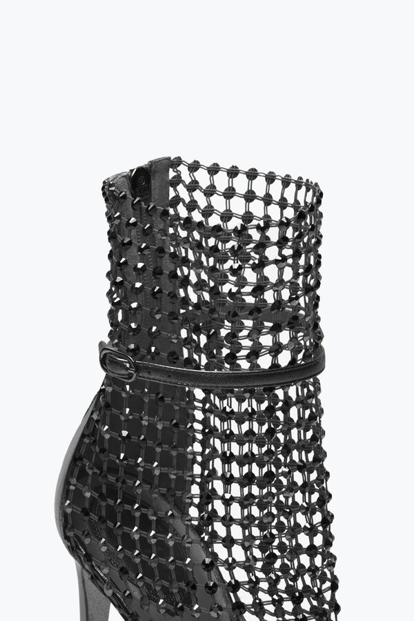jeweled galaxia metallic-anthrazit sandal 105 rene caovilla