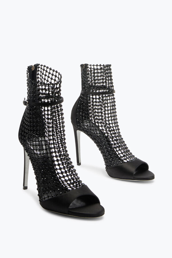jeweled galaxia schwarz sandale 105 rene caovilla