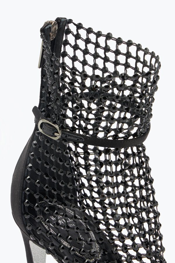 jeweled galaxia schwarz sandale 105 rene caovilla