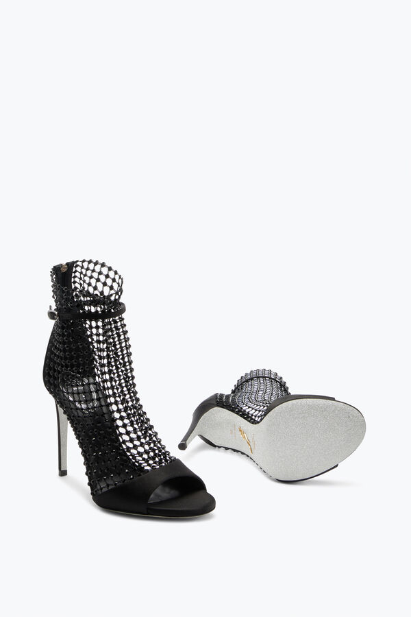 jeweled galaxia schwarz sandale 105 rene caovilla