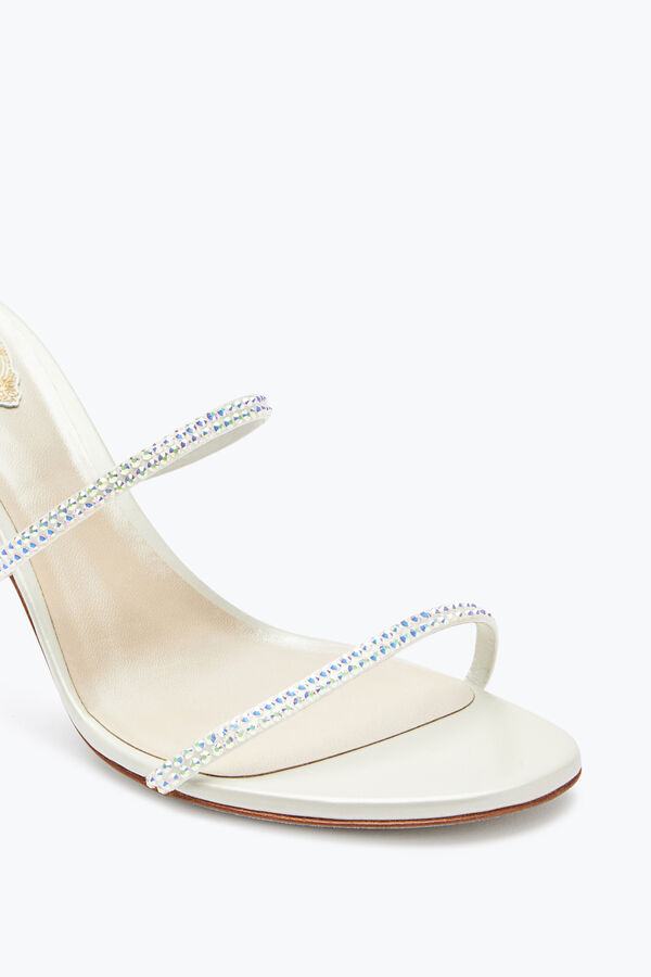 jeweled satin jewel sandalen cleo rene caovilla