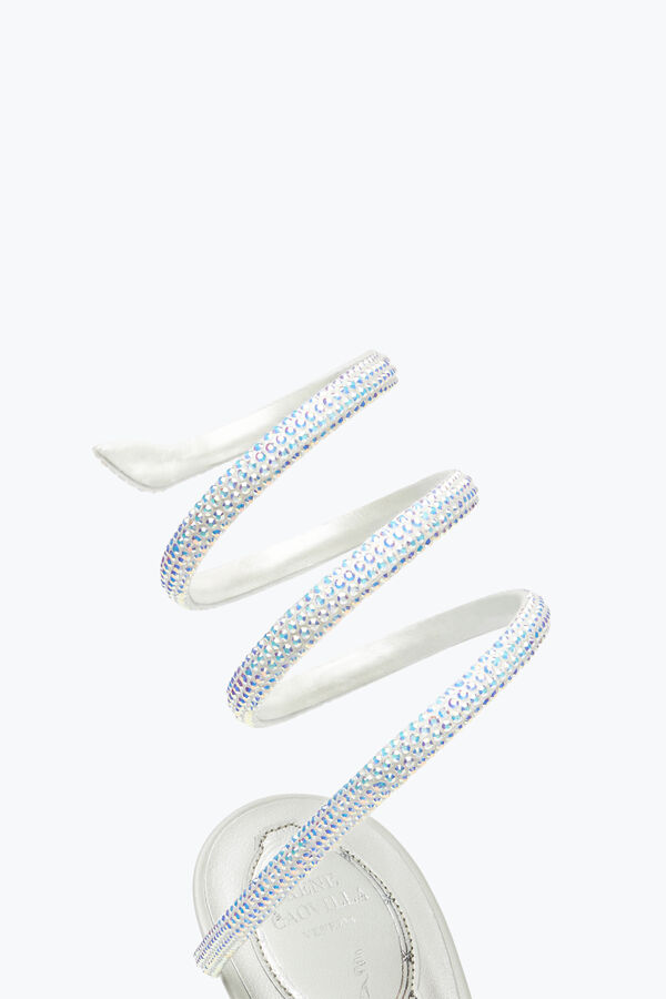 jeweled sandalen mit strass cleo rene caovilla