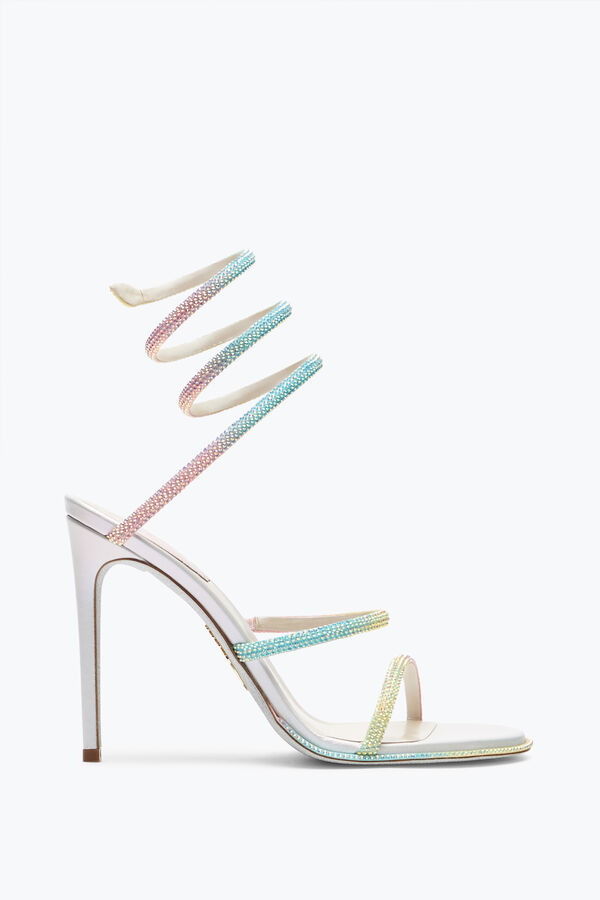 jeweled cleo burano sandale mit kristallen 105 rene caovilla
