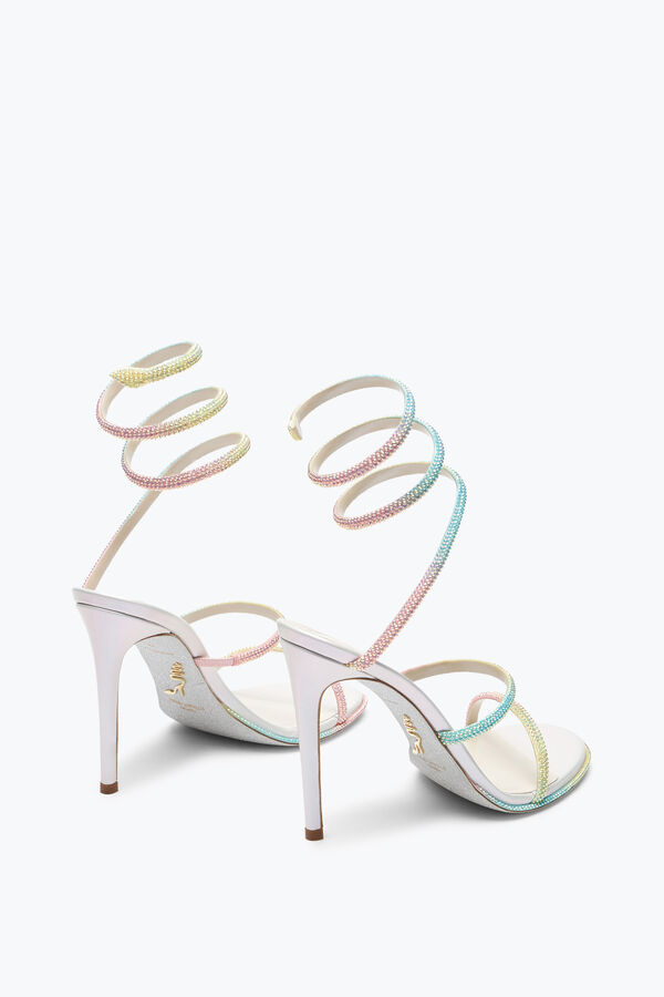 jeweled cleo burano sandale mit kristallen 105 rene caovilla