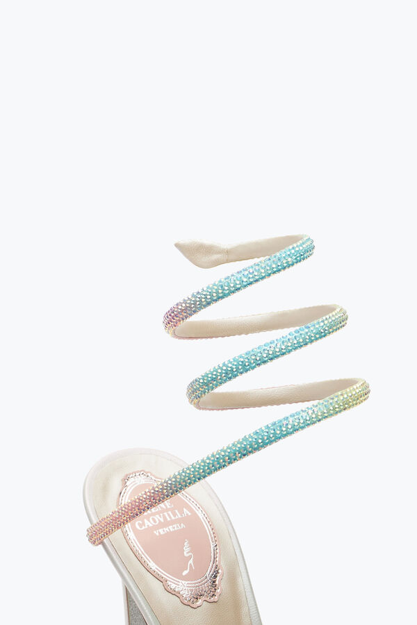 jeweled cleo burano sandale mit kristallen 105 rene caovilla